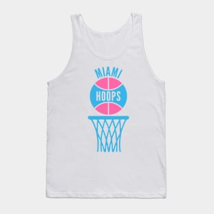 Retro Miami Hoops Pastel Logo Tank Top